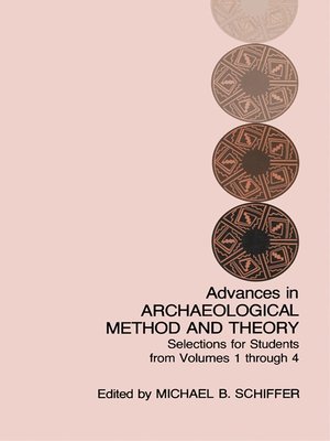 cover image of Advances in Archaeological Method and Theory